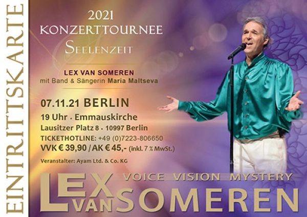 Lex van Somerens recordshop - 07.11.2021 Berlin - Concert ...